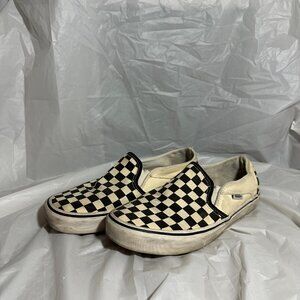 Vans Classic Slip-On Checkerboard Shoe